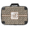 Leopard Print 18" Laptop Briefcase - FRONT