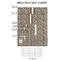 Leopard Print 2'x3' Indoor Area Rugs - Size Chart