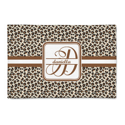 Leopard Print Patio Rug (Personalized)