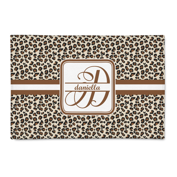 Custom Leopard Print Patio Rug (Personalized)