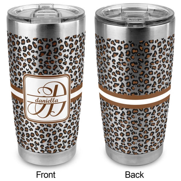 Leopard Print 20oz SS Tumbler - Full Print - Approval