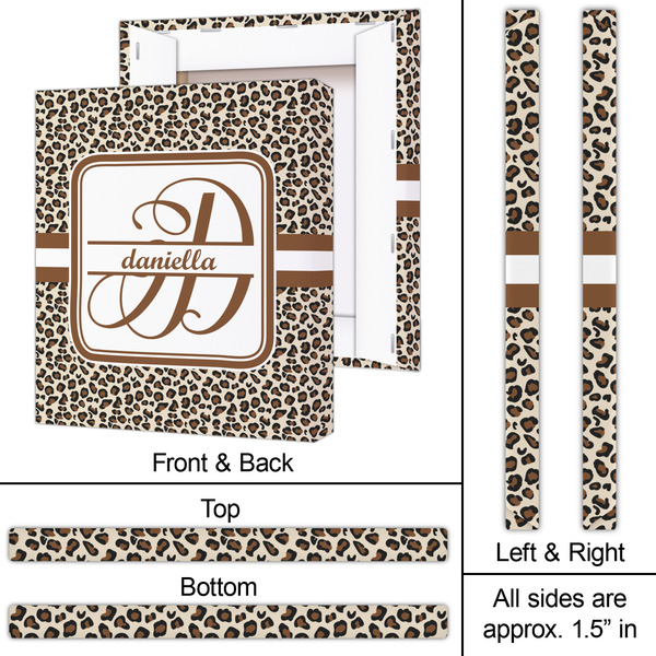 Leopard Print 20x24 - Canvas Print - Approval