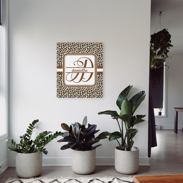 Leopard Print 20x24 - Canvas Print - In Context