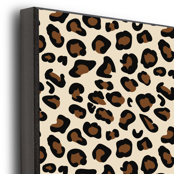 Leopard Print 20x24 Wood Print - Closeup