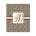 Leopard Print Wood Print - 20x24 (Personalized)