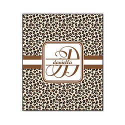 Leopard Print Wood Print - 20x24 (Personalized)