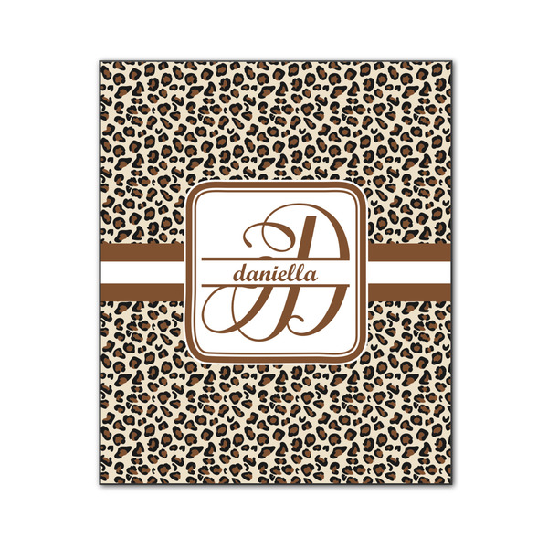 Custom Leopard Print Wood Print - 20x24 (Personalized)