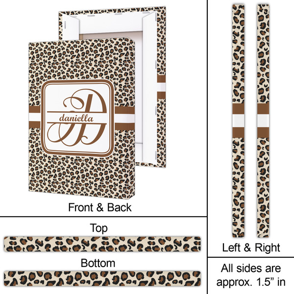 Leopard Print 20x30 - Canvas Print - Approval