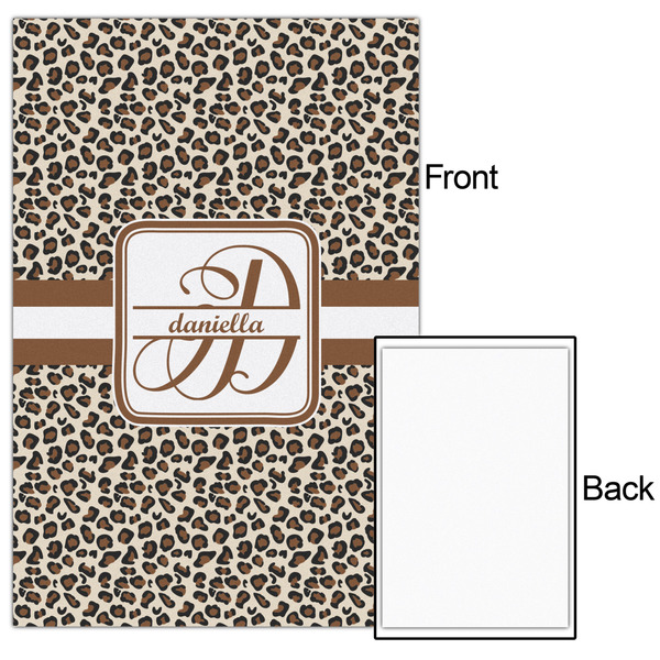 Leopard Print 20x30 - Matte Poster - Front & Back