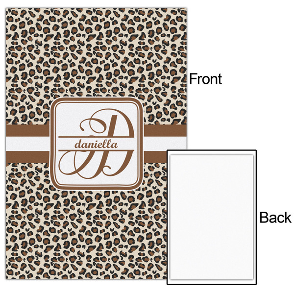 Leopard Print 24x36 - Matte Poster - Front & Back