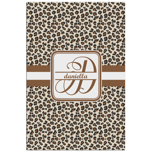 Custom Leopard Print Poster - Matte - 24x36 (Personalized)