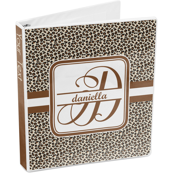Leopard Print 3-Ring Binder 3/4 - Main