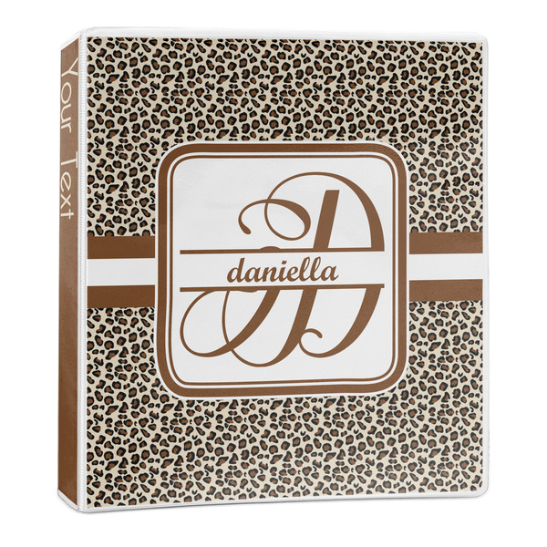 Leopard Print 3-Ring Binder Main- 1in