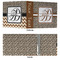 Leopard Print 3 Ring Binders - Full Wrap - 3" - APPROVAL