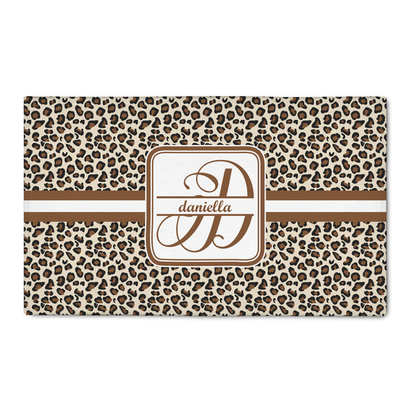Custom Leopard Print 3' x 5' Indoor Area Rug (Personalized)