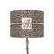 Leopard Print 8" Drum Lamp Shade - Fabric (Personalized)