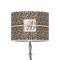 Leopard Print 8" Drum Lamp Shade - Poly-film (Personalized)