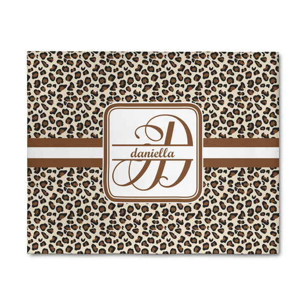 Custom Leopard Print 8' x 10' Indoor Area Rug (Personalized)