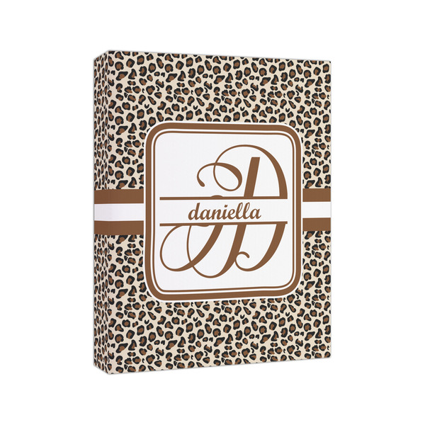 Leopard Print 8x10 - Canvas Print - Angled View