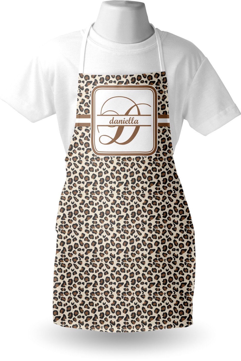 Leopard Print Apron (Personalized) YouCustomizeIt
