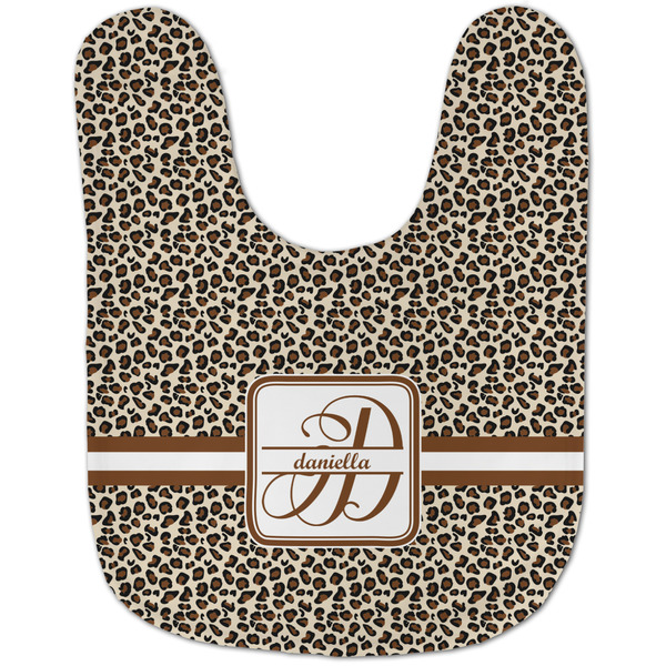 Leopard Print Baby Bib - AFT flat