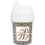 Leopard Print Baby Sippy Cup (Personalized)