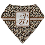 Leopard Print Bandana Bib (Personalized)