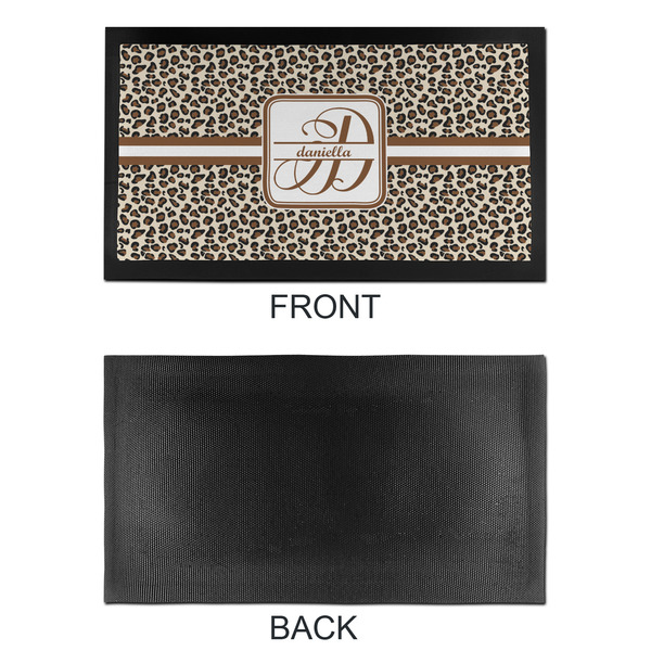 Leopard Print Bar Mat - Small - APPROVAL