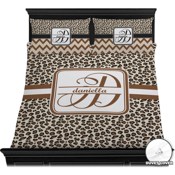 Leopard Print Bedding Set (Queen) - Duvet