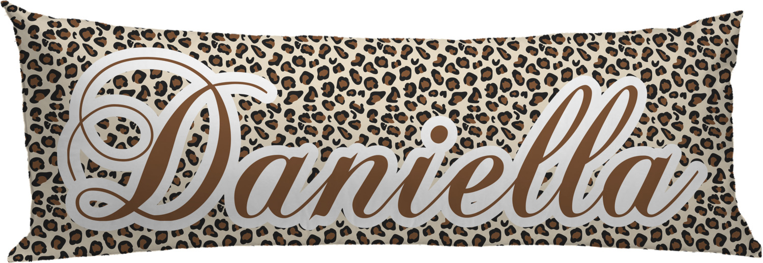 Leopard Print Body Pillow Case (Personalized) - YouCustomizeIt