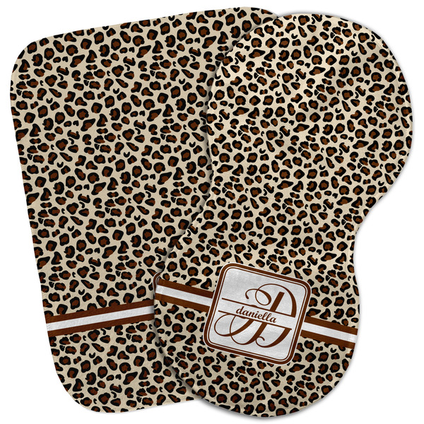 Custom Leopard Print Burp Cloth (Personalized)