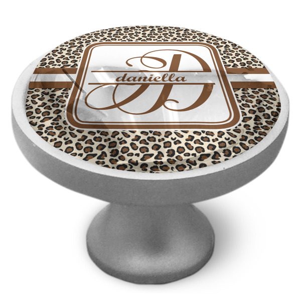 Custom Leopard Print Cabinet Knob (Personalized)