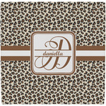 Leopard Print Ceramic Tile Hot Pad (Personalized)
