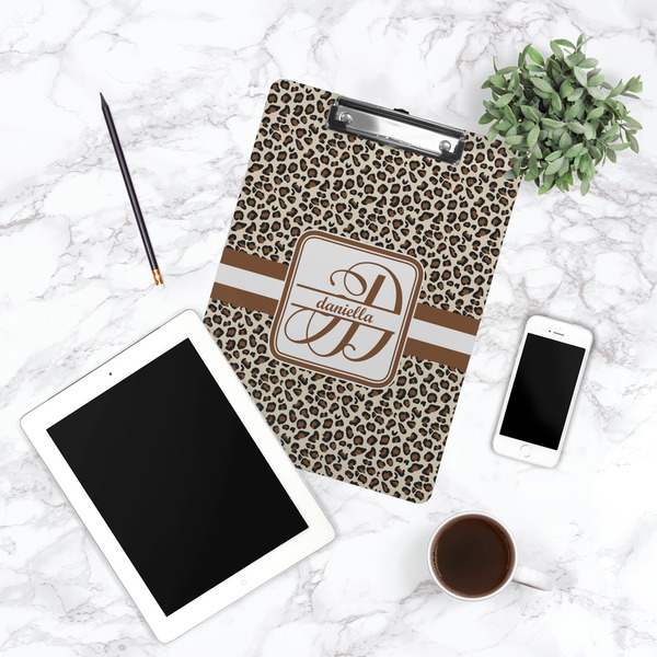 Leopard Print Clipboard - Lifestyle Photo