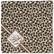 Leopard Print Cloth Napkins - Personalized Lunch (Single Full Open)