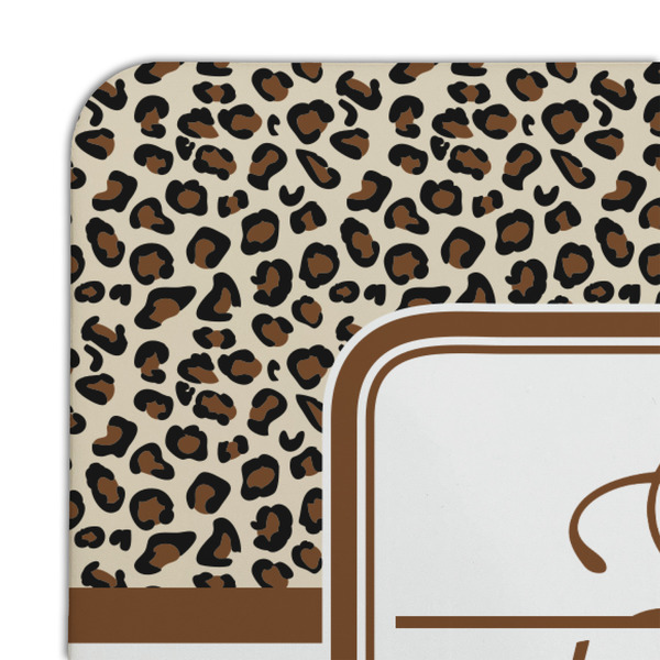 Leopard Print Coaster Set - DETAIL