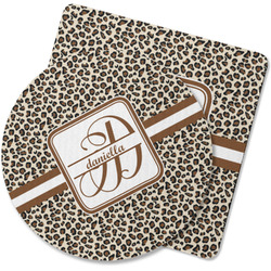 Leopard Print Rubber Backed Coaster (Personalized)