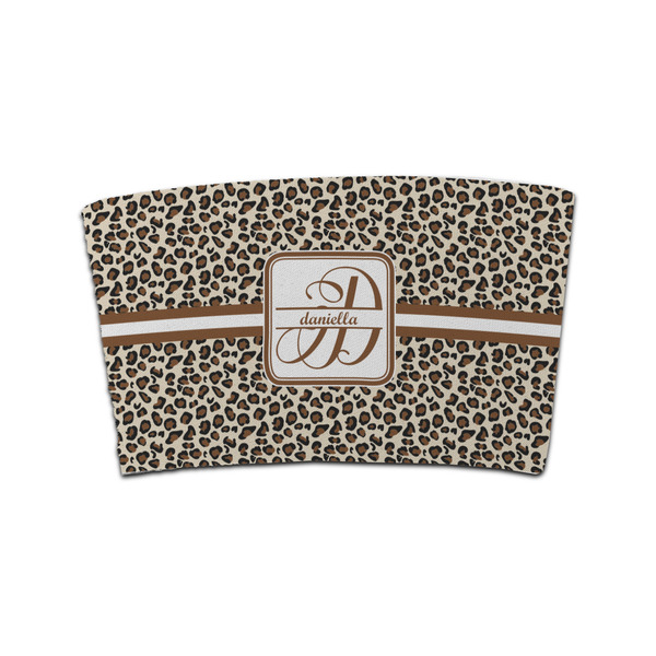 Custom Leopard Print Coffee Cup Sleeve (Personalized)