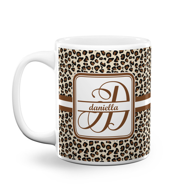 Custom Leopard Print Coffee Mug (Personalized)