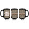 Leopard Print Coffee Mug - 15 oz - Black APPROVAL