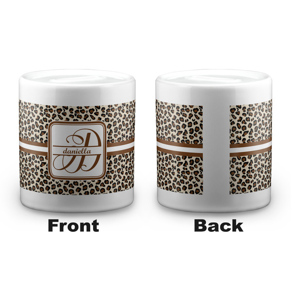 Leopard Print Coin Bank - Apvl