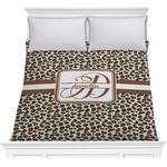 Leopard Print Comforter - Full / Queen (Personalized)