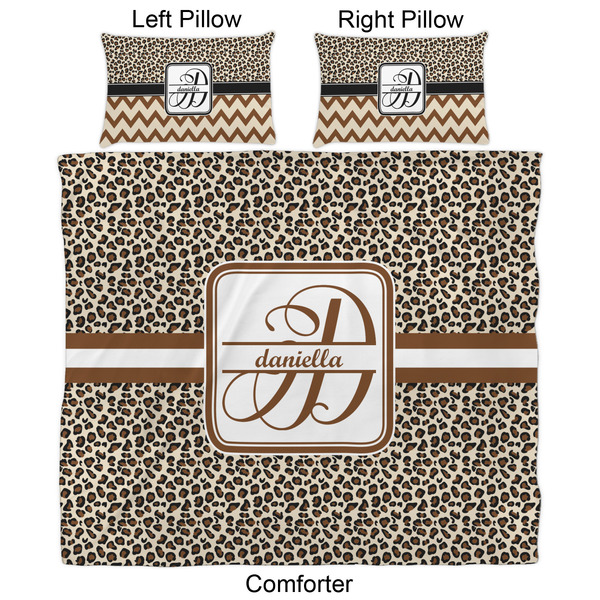 Leopard Print Comforter Set - King - Approval