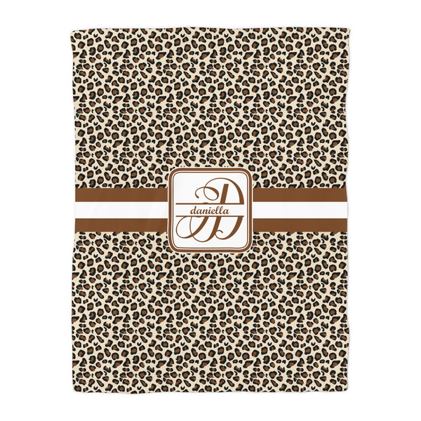 Leopard Print Comforter - Twin - Front