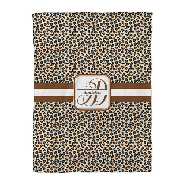 Leopard Print Comforter - Twin XL - Front