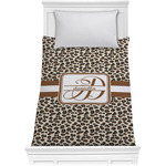 Leopard Print Comforter - Twin (Personalized)