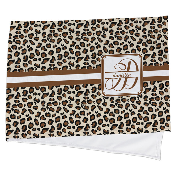 Custom Leopard Print Cooling Towel (Personalized)