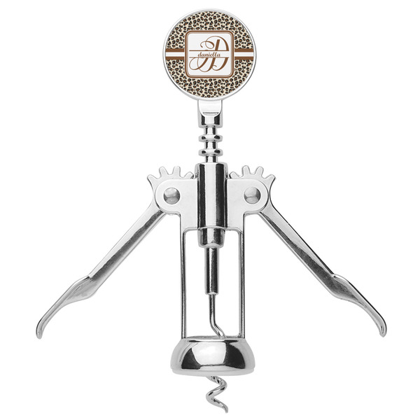Leopard Print Corkscrew - Alt