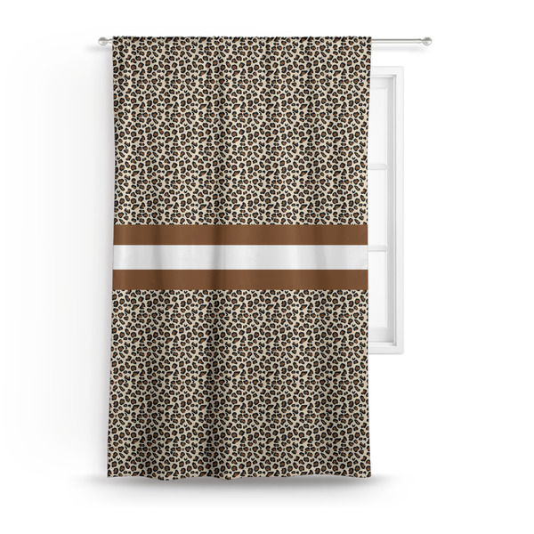 Custom Leopard Print Curtain - 50"x84" Panel
