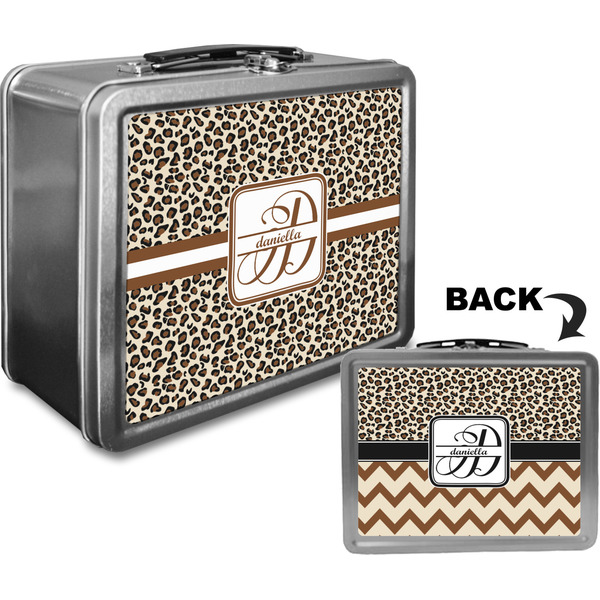 Leopard Print Custom Lunch Box / Tin Approval